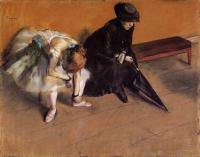 Degas, Edgar - Waiting